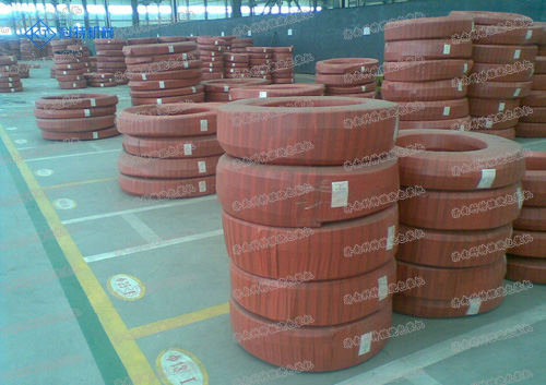 地暖膠管纏繞包裝效果