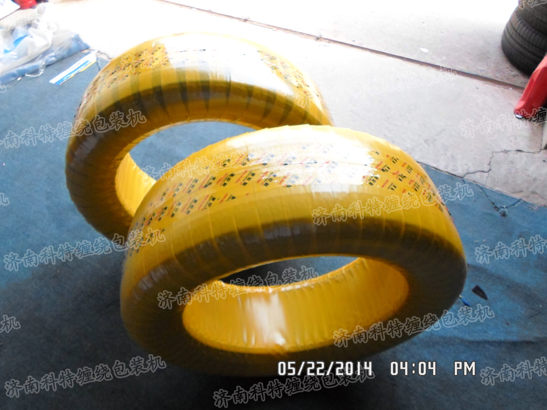 汽車輪胎纏繞機